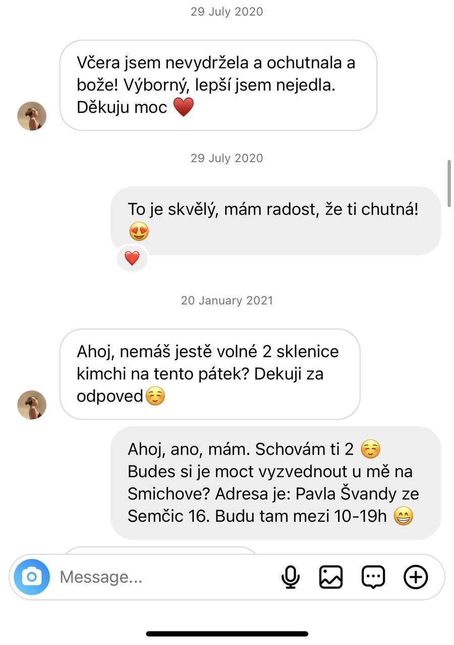 Recenze zákazníka — výborný, lepší jsem nejedla