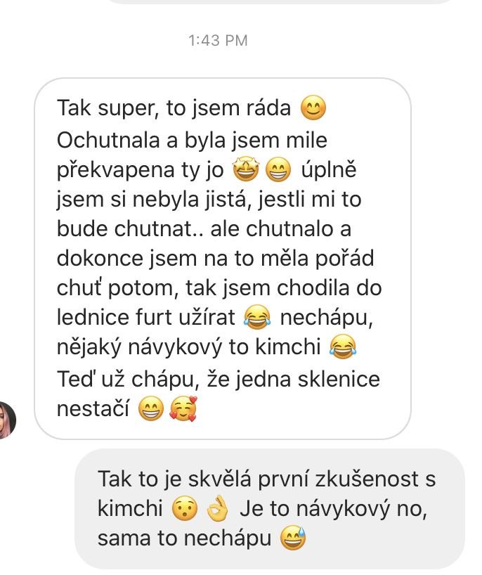Recenze zákazníka — chodila do lednice